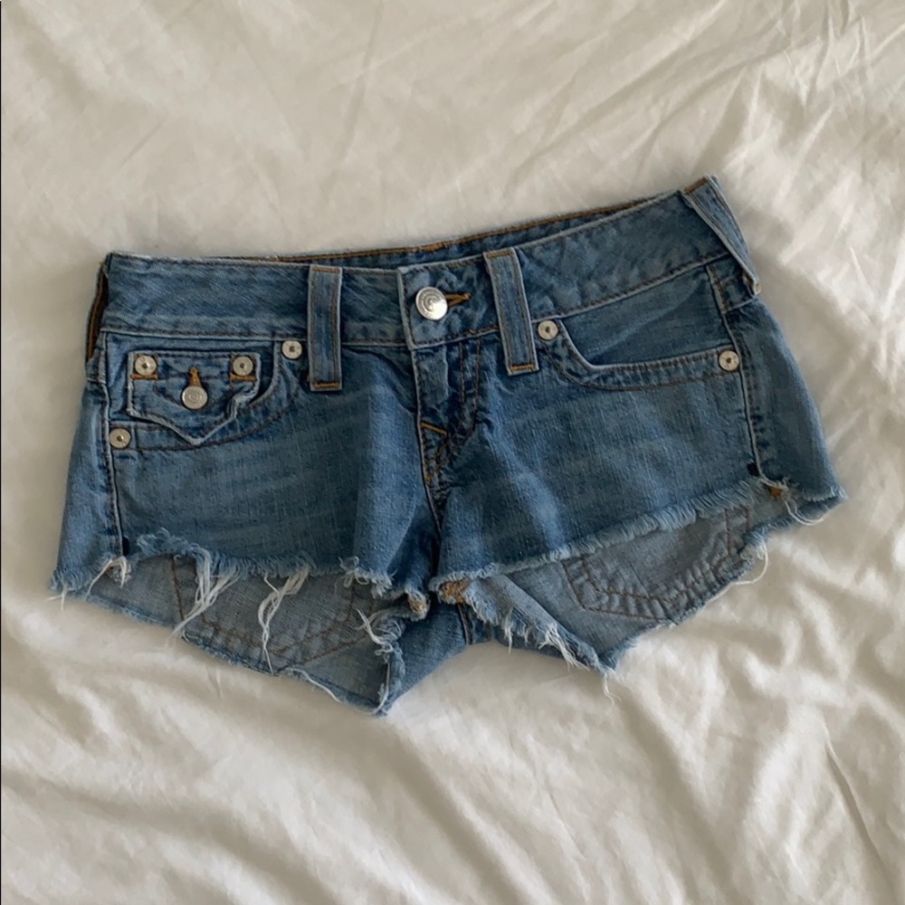True Religion Jean Shorts